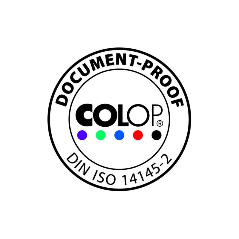 COLOP E/40 Replacement Pad, Spare Ink Pad with Non- Toxic, Water Based Premium 801 Certified Document Proof Ink, Replacement Pad for Colop Printer 40 Stamp (Black) - Image 2